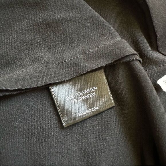 Norma Kamali Drop Shoulder Sleeveless Dress in Black Size Small - Picture 7 of 8